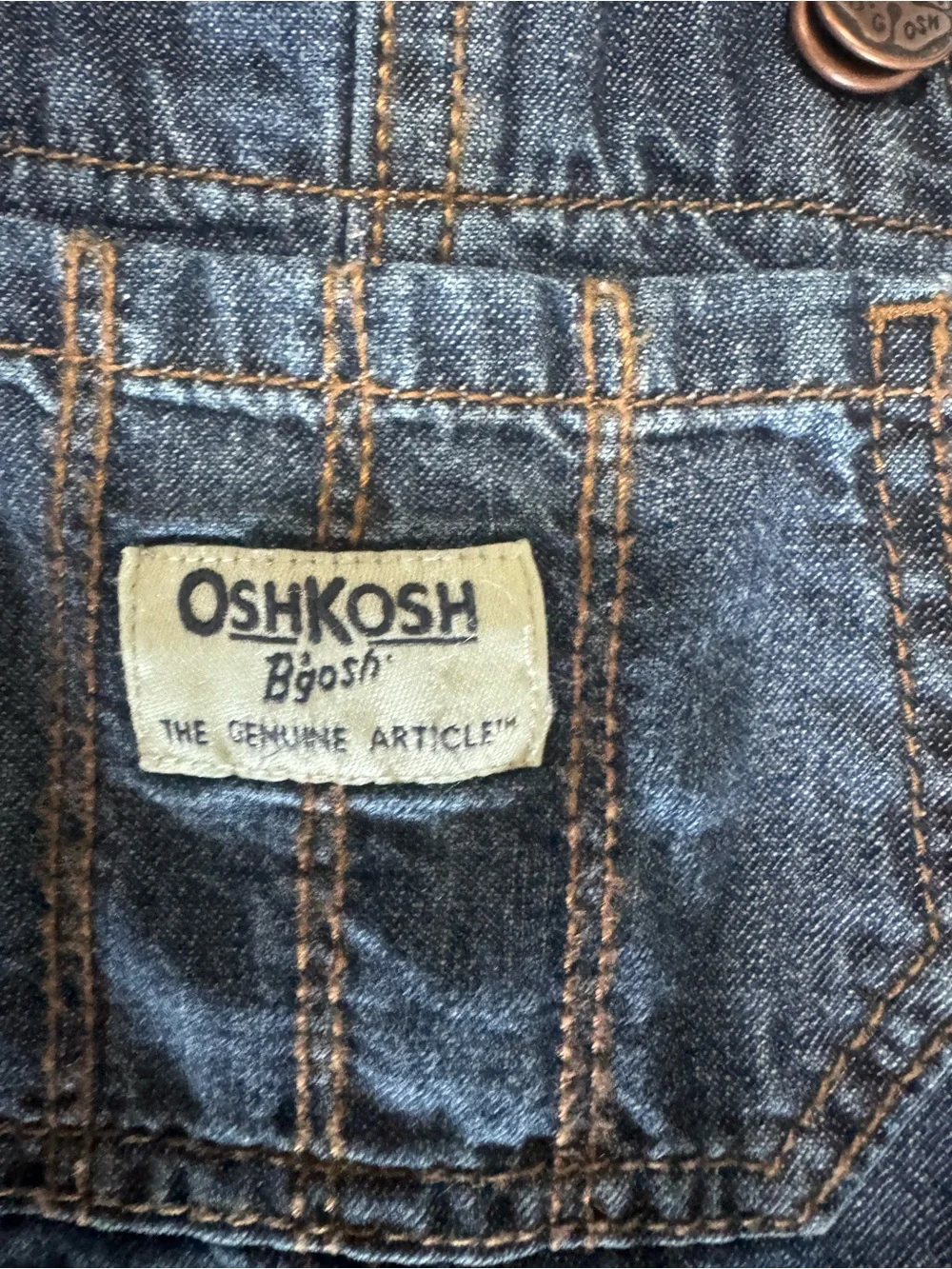 OshKosh B'gosh Indigo Denim Kids Overalls